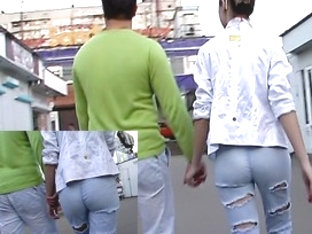 Bubble Booty Is Taut Jeans