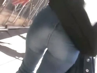 Real Amateur Candid Ass In Jeans