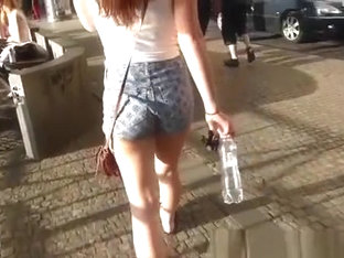 Sexy Ass In Jeans Shorts