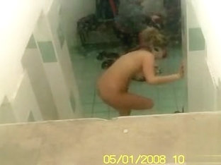 Sporty Girls Caught Naked In Their Locker Room