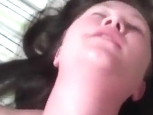 Brunette Fattie Moans Loudly While Getting Her Cunt Pounded Deep
