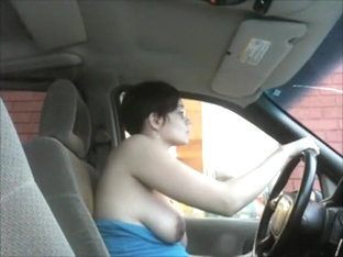 Flashing At The Drive-by Restaurant