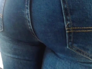 Touched Big Butt Milfs In Jeans 1