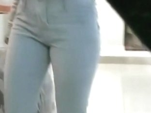 Amazing Tight Jeans Complimenting Her Stunning Ass