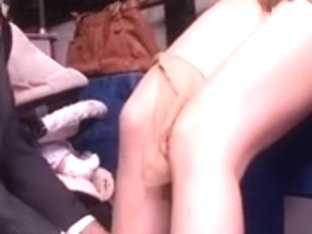Japanese Whore Fucked And Facialized In A Bus