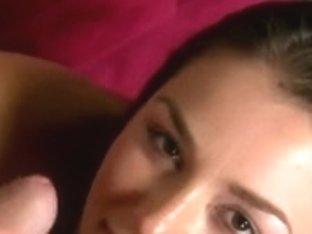 Allie Haze - Pov - Jerks It On Her Face