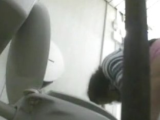 Chick Got Her Butt Recorded On A Spying Camera In A Toilet