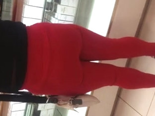 Sexy Mex Ass And Tits In Red