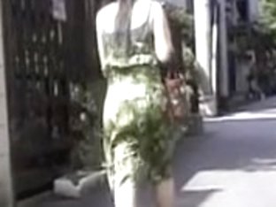 Japanese Street Sharking Video Showing A Provocative Lady