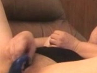 Cute Fatso Plays With Her Vibrating Sex Toys