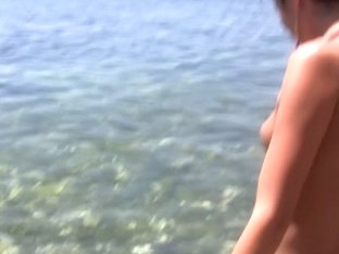 Concupiscent Live College Sex From The Barefaced Students On Beach