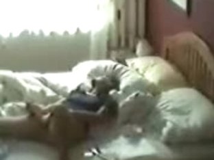 Hidden Camera Caught A Naughty Milf Masturbating In Her Bedroom
