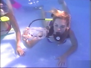 Scuba Girls Underwater
