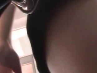 A Duo Of Well Rounded Asses In This Voyeur Upskirt Video