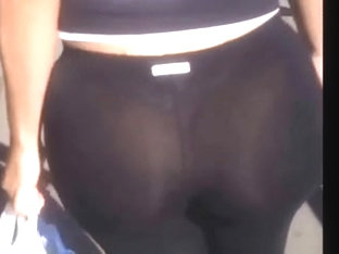 Mom Great Ass See Through Spandex