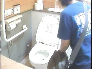 Real Amateur Girls Pissing On The Public Toilet Video