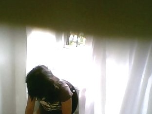 Cute Young Girl With Nice Ass Pissing On The Hidden Cam