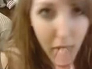 Sweet Teen Takes Cock In Her Mouth And Gets Facial