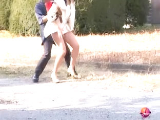 Public Nudity Video With Kinky Sharking Action In Japan