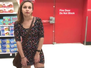 Flashing My Boyfriend While We Shop At Target - Ideallynaked