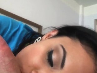 Long-haired Latina Coco Valentina Longs For Cum