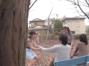 Horny Panty Upskirts Of Girls On The Playground