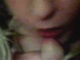 Teen Gives Sloppy Blowjob On Webcam