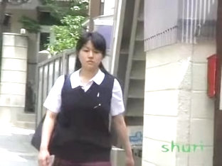 Nice Japanese Broads In Top Sharking Video Made In Public
