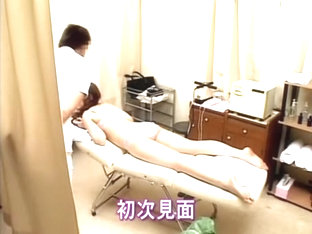 Doggystyle Japanese Fucking In The Masseur.s Office