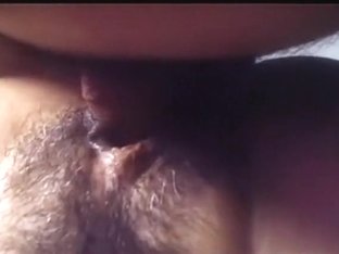 Closeup View Of A Hair Asian Pussy Getting Fingered, Missionary Fucked And Creampied.