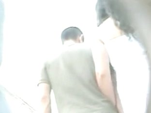 Lovely Ass Caught On Hidden Voyeur's Camera Here
