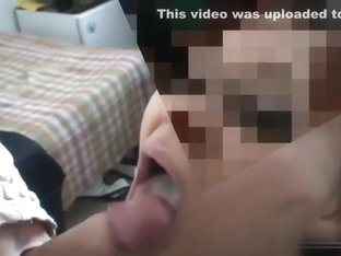 Nice-looking Blow Job And Cum In Face Hole!