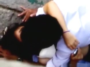 Voyeur Tapes Asian Students Having Missionary Sex In Public On The Side Of The River