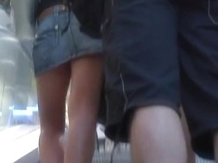 Sexy Hidden Camera Up Skirt Video In The Public Place