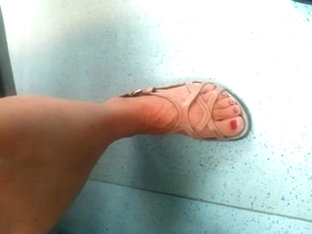 Hidden Cam Mature Feet