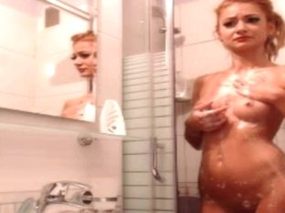 Big Butt Redhead Milf Takes A Shower Naked