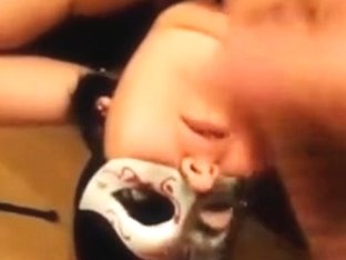 Masked Plumper Wife Blowing A 10-pounder This Babe Turns Around Tolet The Sperm Fall On Her Face