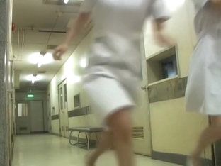 Nasty Skirt Sharking Assault For The Japanese Nurse