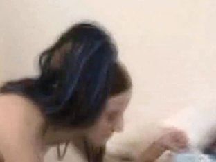 Brunette Slut Moaning While Masturbating With Her Girlfriends