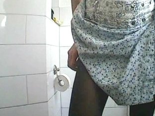Voyeur Hidden Camera In A Female Bathroom Caught Peeing Chick
