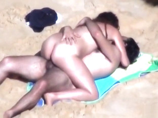 My Mom Enjoys Beach Sex With Her Lover