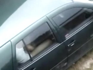 Teens Having Sex In A Car Filmed On Voyeur Cam