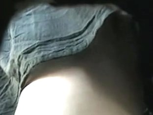 Voyeur Upskirt Camera Films Bitch Ass And Panties In Train