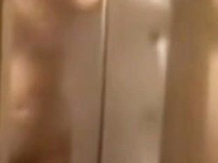 Blonde Babe Shower Spy Cam Scenes Spied Through Window