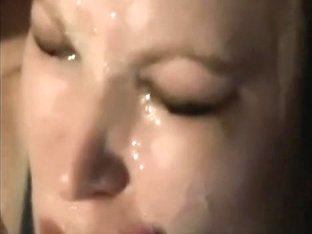 Hot Chubby Golden-haired Takes My Cum Explosion