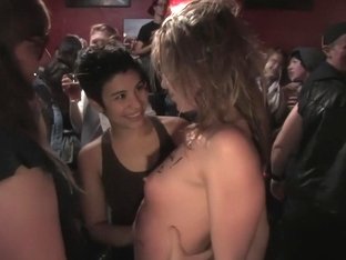 All Girl Public Disgrace: Ariel X Humiliated And Used In A Queer Bar