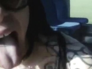 Tattooed Immature Acquires Large Ejaculation In Teach