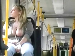Boobs And Nipple Flashes In Train