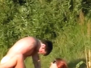 Screwing A Busty Girl By The Lake
