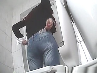 Nice Ass Woman Peeing